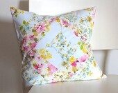 SALE Patchwork Quilt Block Pillow Cover 16-inch