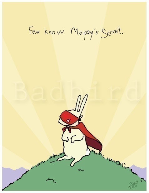 Few Know Mopsy s Secret Fine Rabbit Art Print