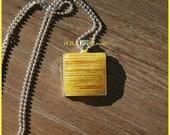 Sunny Yellow Mosaic Pendant 29