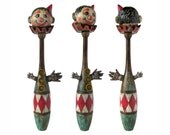 Jack In The Box - Clown ART DOLL - Original Mixed Media Assemblage