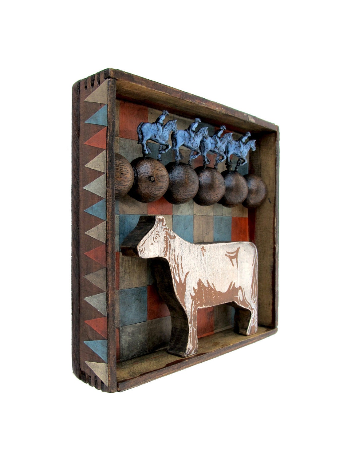 County Fair - Original MIXED MEDIA Assemblage