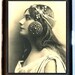 Edwardian Art Nouveau Beauty Statute of Liberty Style Posing Cigarette ID Case Business Card Holder Gypsy