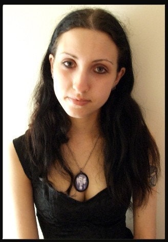 Kitty Cat Retro Kawaii Gothic Pendant Diy Necklace Psychobilly PUNK HGoth Rock NEW