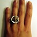Victorian Steampunk THE BEE AND THE MACHINE Gear Ring