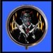 Devil Mobster Krampus Satan Psychobilly Goth Horror Pillbox Pill Box Case Holder for Vitamins Pills