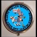 Roller Derby War Brawl Skaters Skating Pill box Pillbox Case Holder for Vitamins Drugs Birth Control