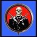 Skull Face Mobster Hitman ICONIC Psychobilly Horror Pill Box Case-Holds Pills, Vitamins, Guitar Pics, and more