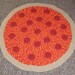 Crochet Pizza Rug