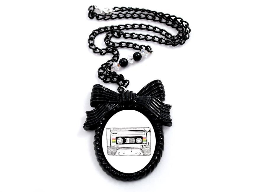 Cassette Tape Pendant