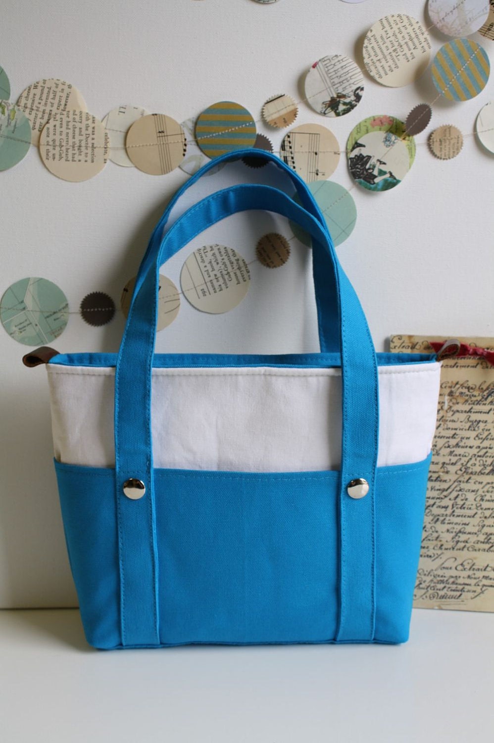 carry bag - robin blue and cloud