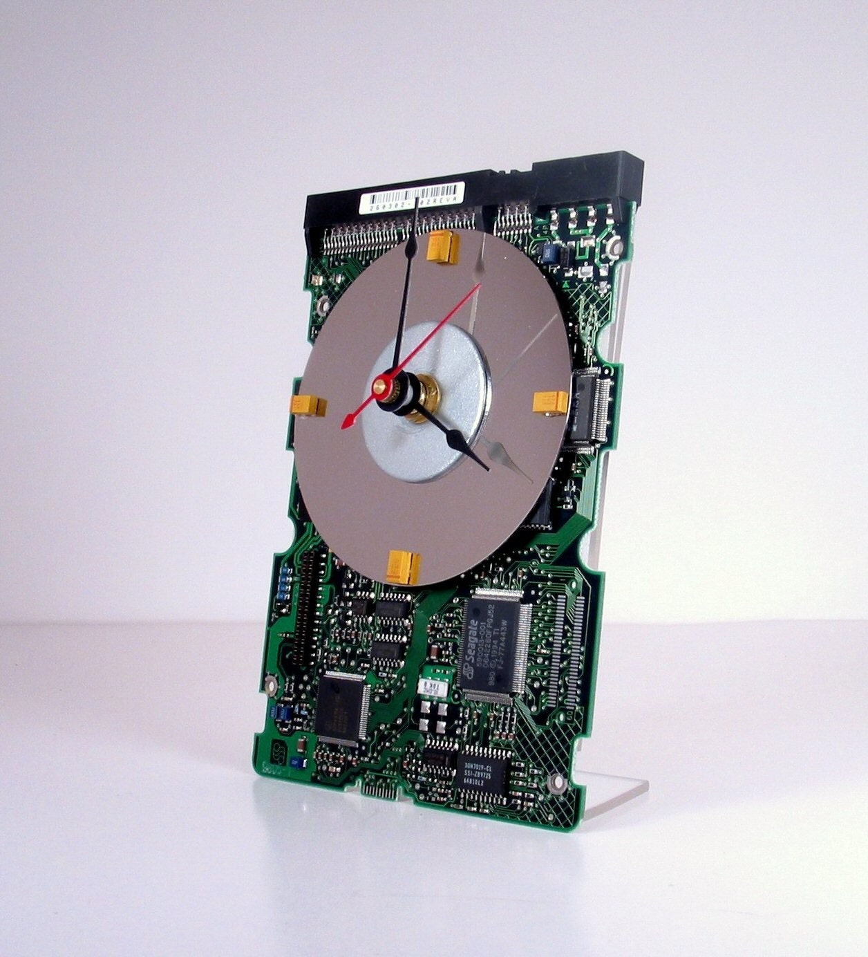Computer Circuit Board Desk Clock