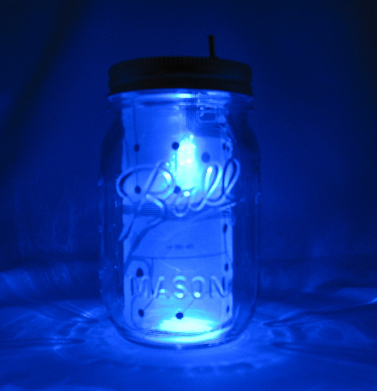 Cyber Circuit Board Jar Night Light
