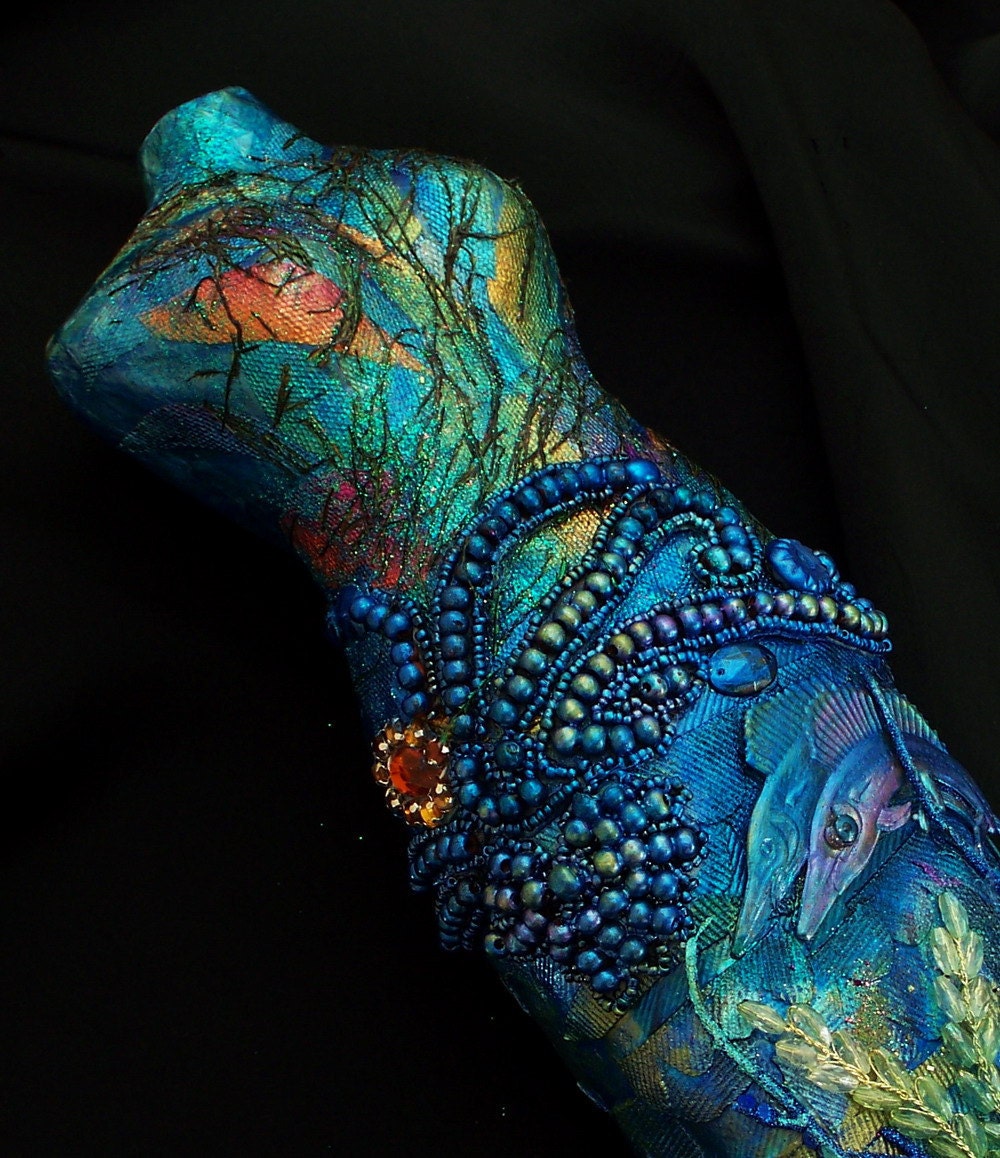 Mixed Media Original Venus de Mermaid III