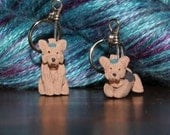 Yorkshire Terrier Stitch Markers (set of 4)
