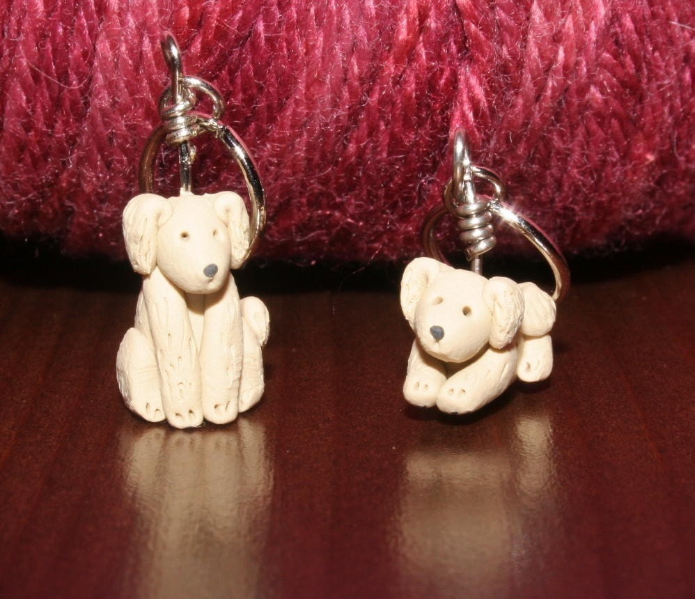 Golden Retriever Stitch Markers (set of 2)