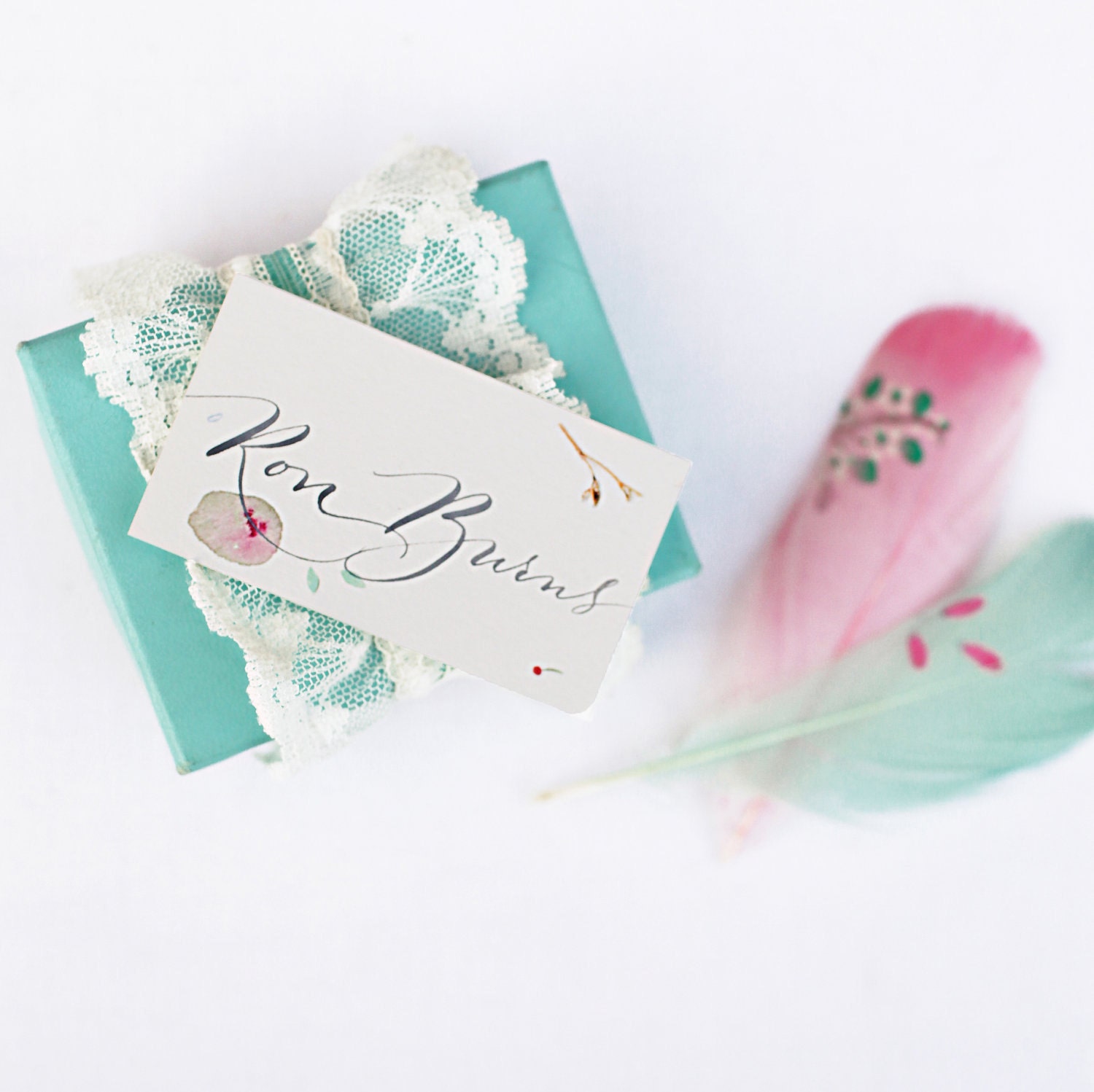 Placecard Calligraphy - LUCIE script