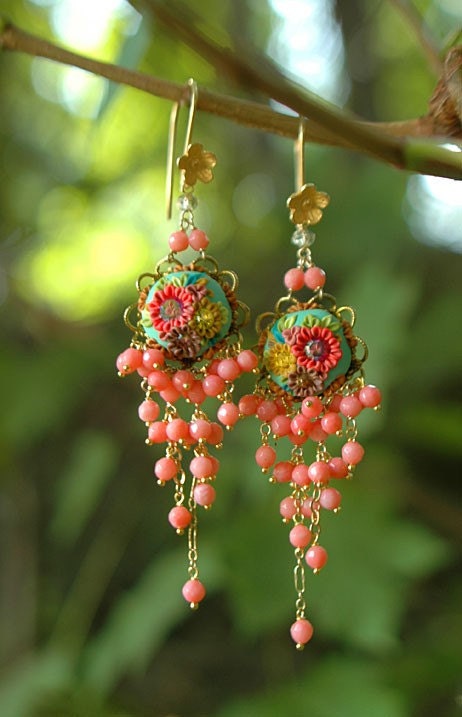 bright sunshiney day - sweet dangle earrings