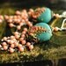 dreaming in the butterfly garden - long fluttery earrings