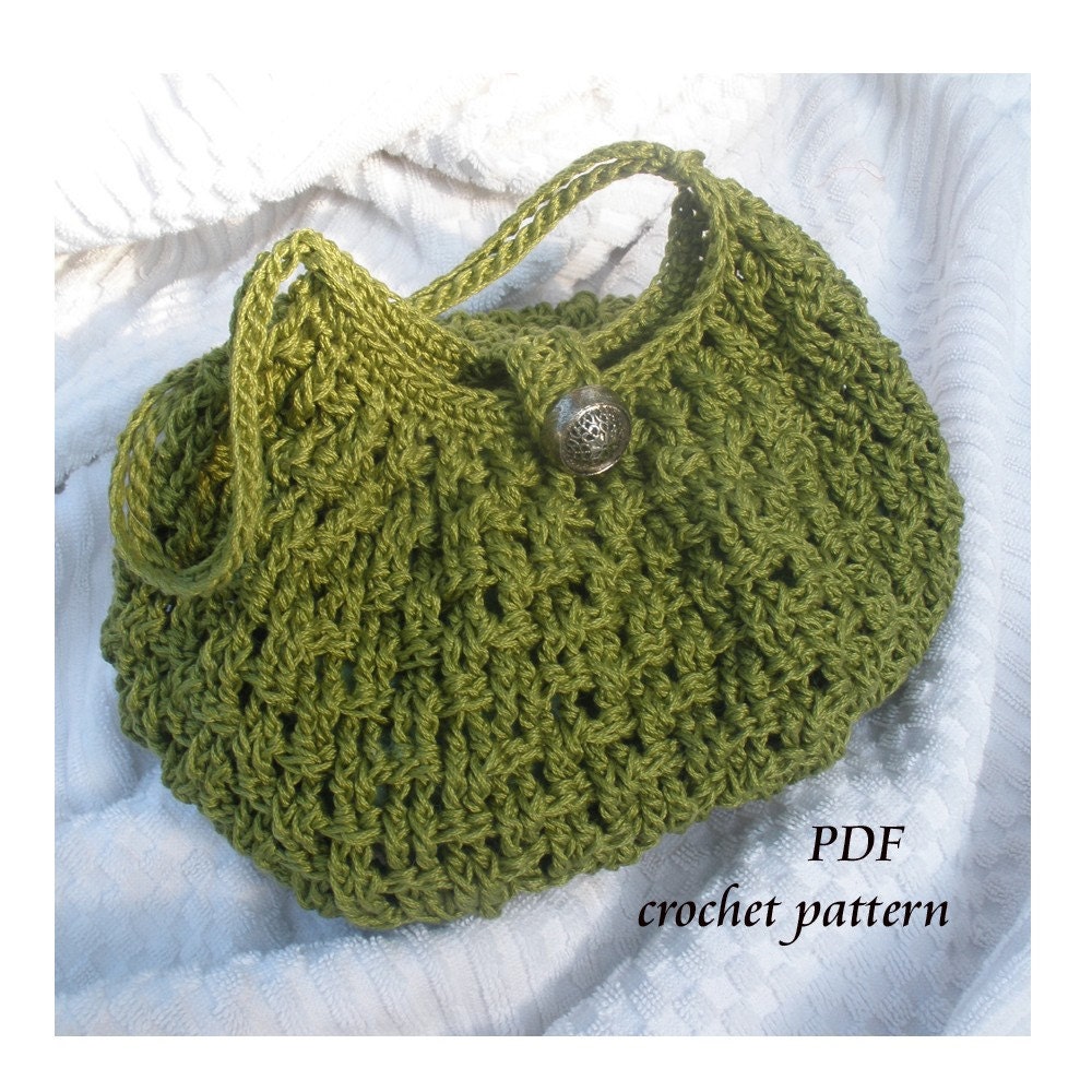 Ditty Pouch pdf crochet pattern