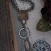 French Heraldry... vintage assemblage necklace