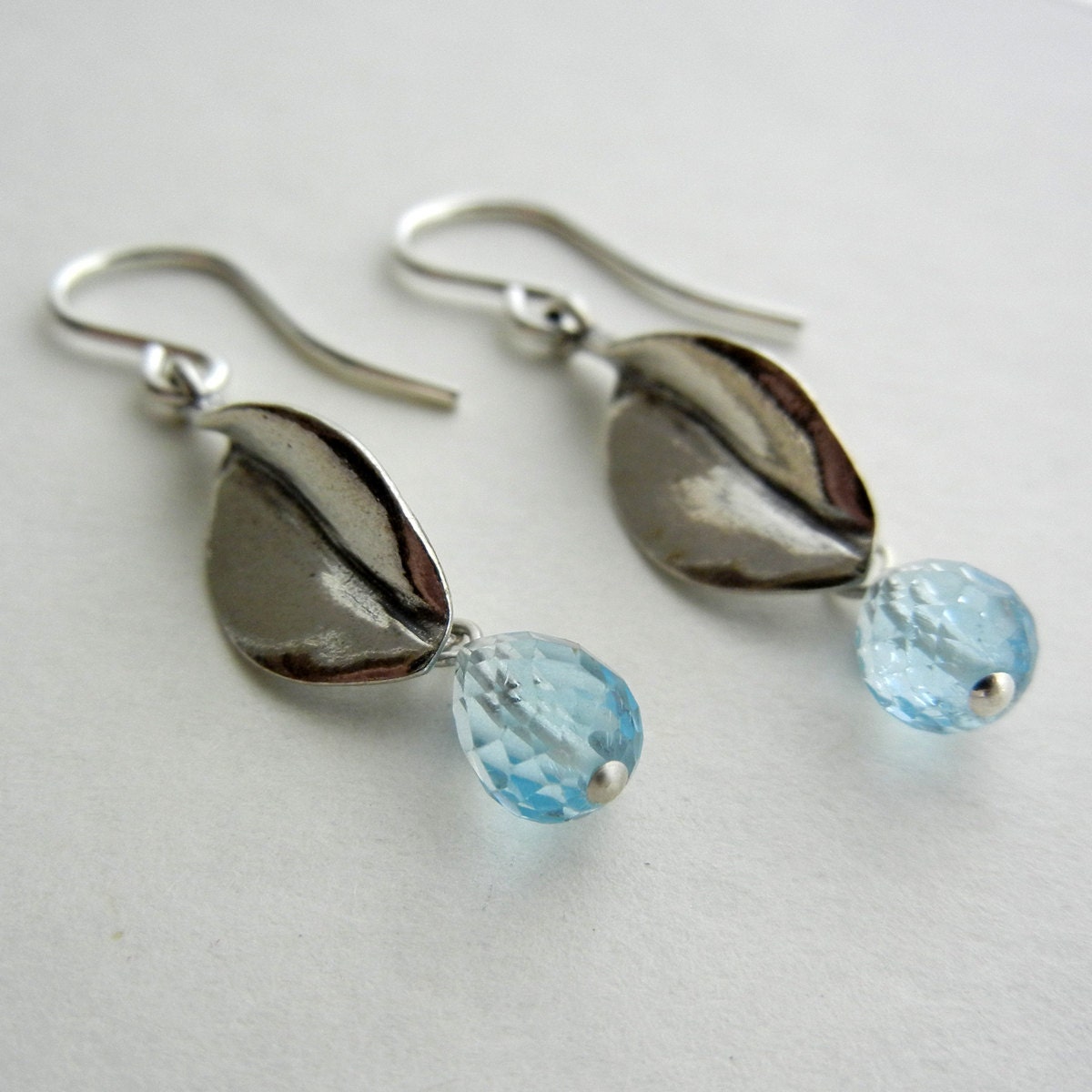 Aquamarine Daphne Earrings