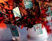 10 Sets of Custom Wedding/Party Favors (Luggage Tags)