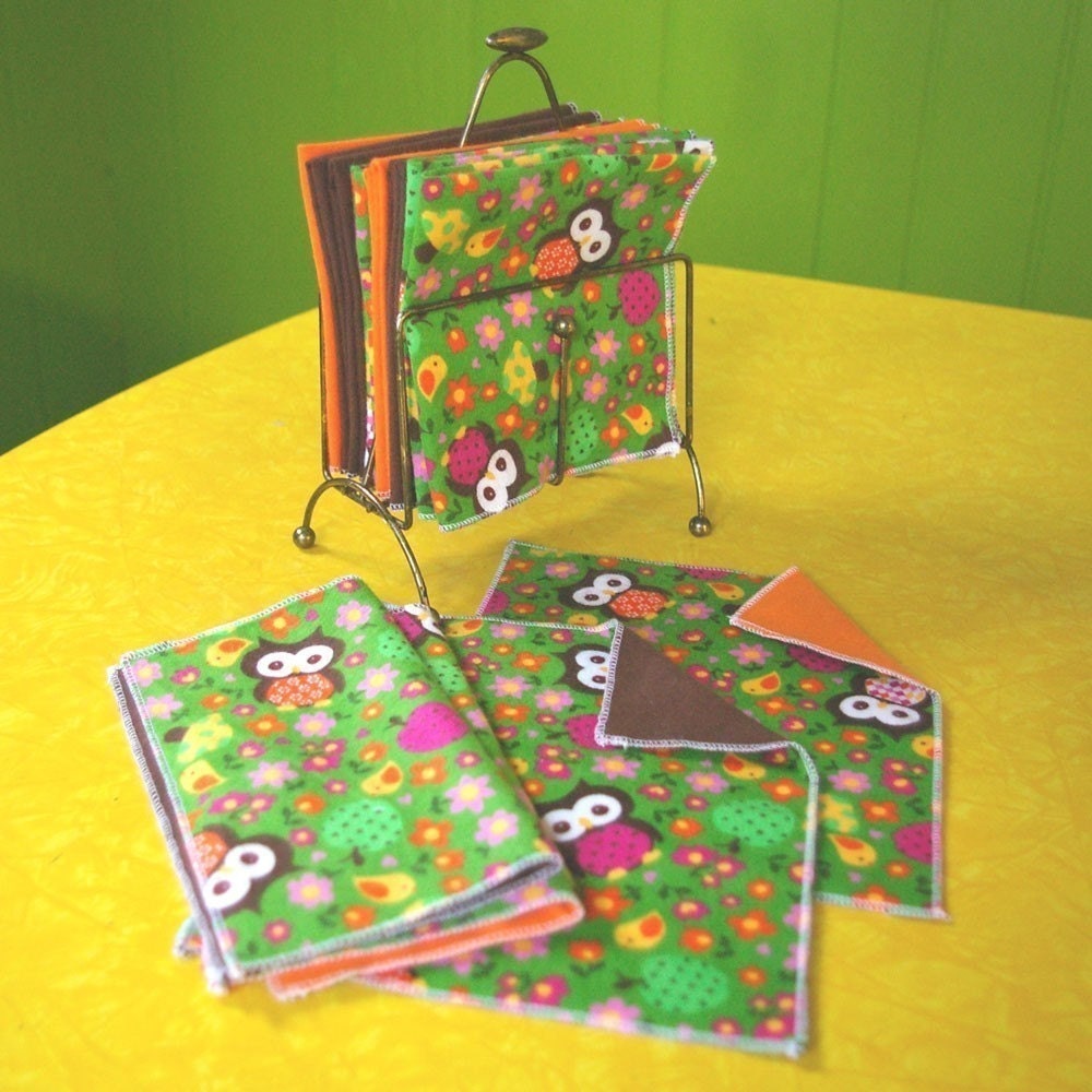 Paperless Kitchen Set includes 12 Paperless Towels and 6 double thick Wonder Wipes U PICK PRINTS
