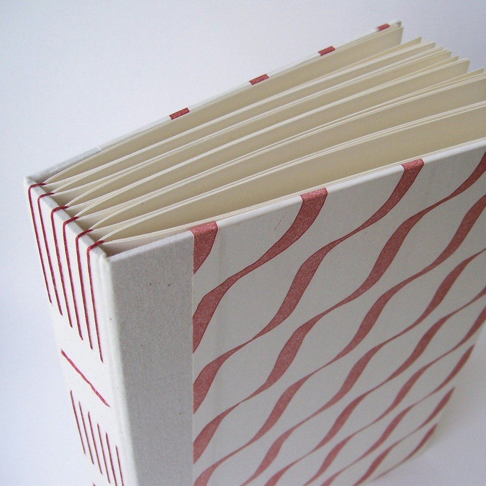SALE: Tall Album in Crimson Ripple