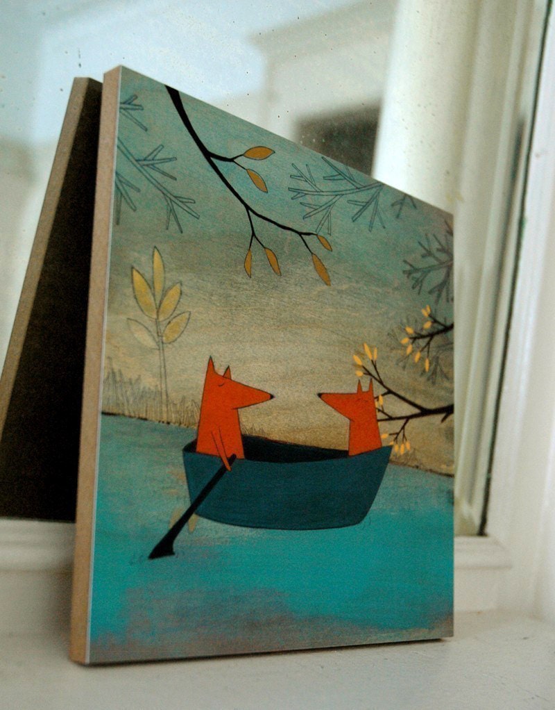 Going North - Mounted Print