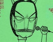 DEVIL MASK print
