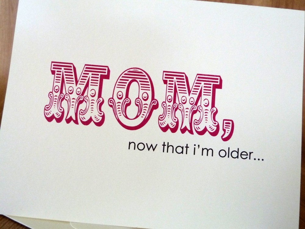 Snarky Mother's Greeting Card - Suck as Much