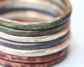 Mix of Colors - Set of Seven Stacking Rings
