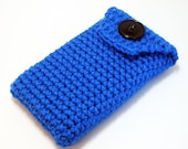 Nintendo 3DS / DSi / DS Lite Case - Blue with Black Button