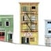 San Francisco Street - Postcard