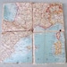 Custom Map Coasters - Set Of 4