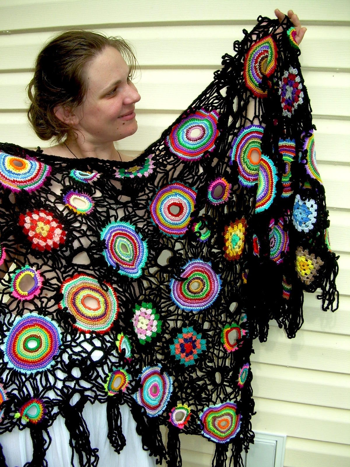 The Starry Night Crochet Shawl