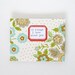 floral dot "12 things" mini book
