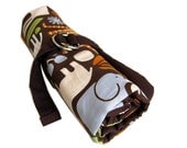 dpn knitting needle organizer - zoo animals
