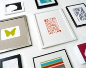 FREE SHIPPING - Set of 16 5x7s - The Loft Collection - Modern Art Prints