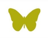 5x7 - Butterfly - Modern Art Print