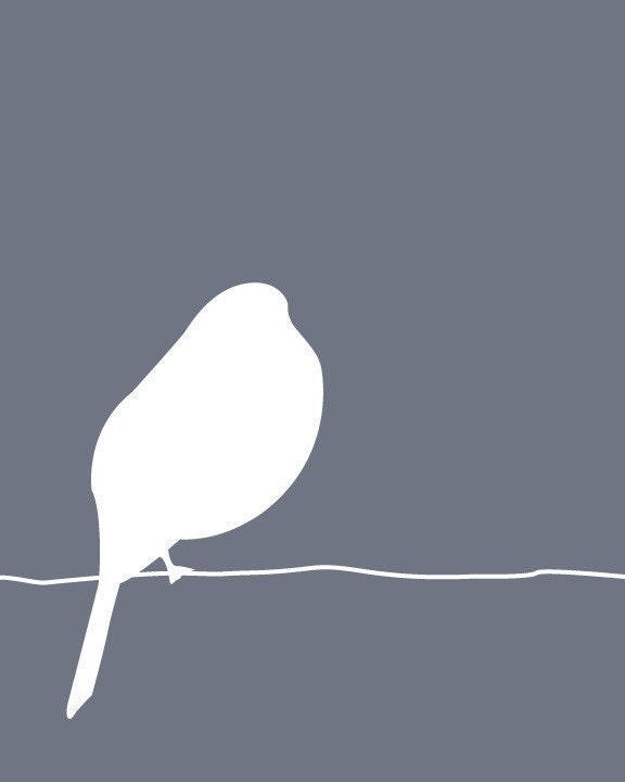 8x10 - Perch - Modern Art Print