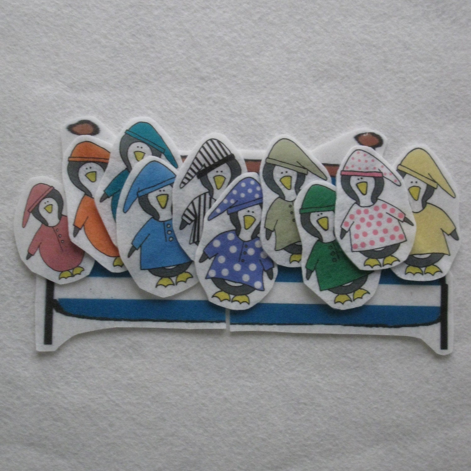 Ten in a Bed Flannel Board Felt Story