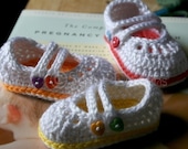baby 2 Strap Mary Janes (crochet pattern)