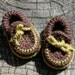 Baby Moccasin Booties (crochet pattern)