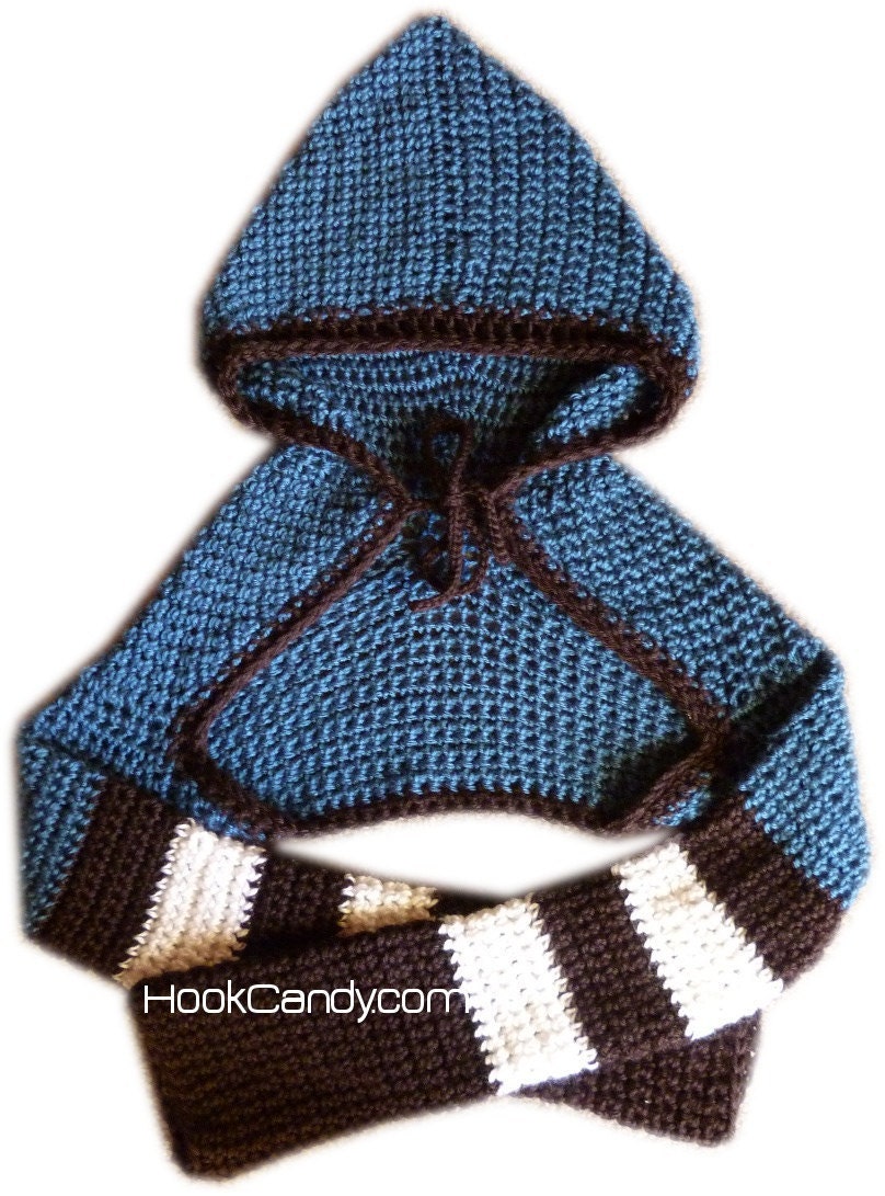 Hooded Shrug (crochet pattern)
