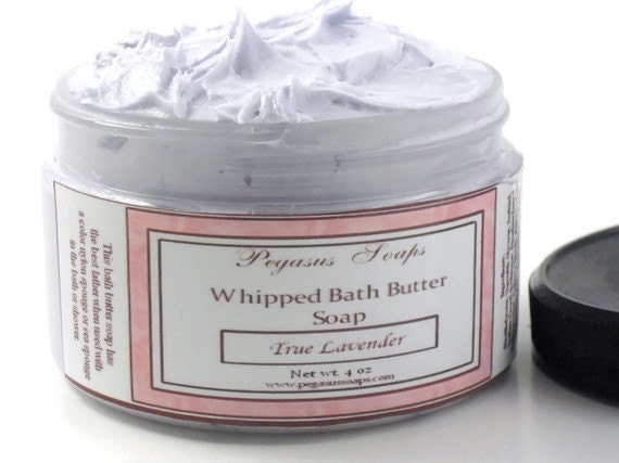 True Lavender Whipped Bath Butter Soap