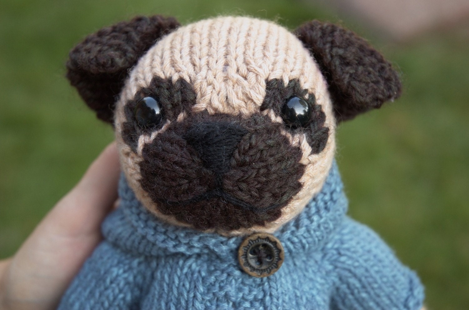 Pug with Anorak - PDF File