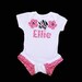 Boutique..Personalized ....Ruffle legged ONESIE