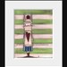 Print of my Original Folk Art Childrens Painting - Bunny in a Sweater