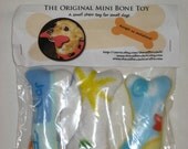 The Original Mini Bone Toy (C) Surprise Pack of 3- for small Dogs and Puppies